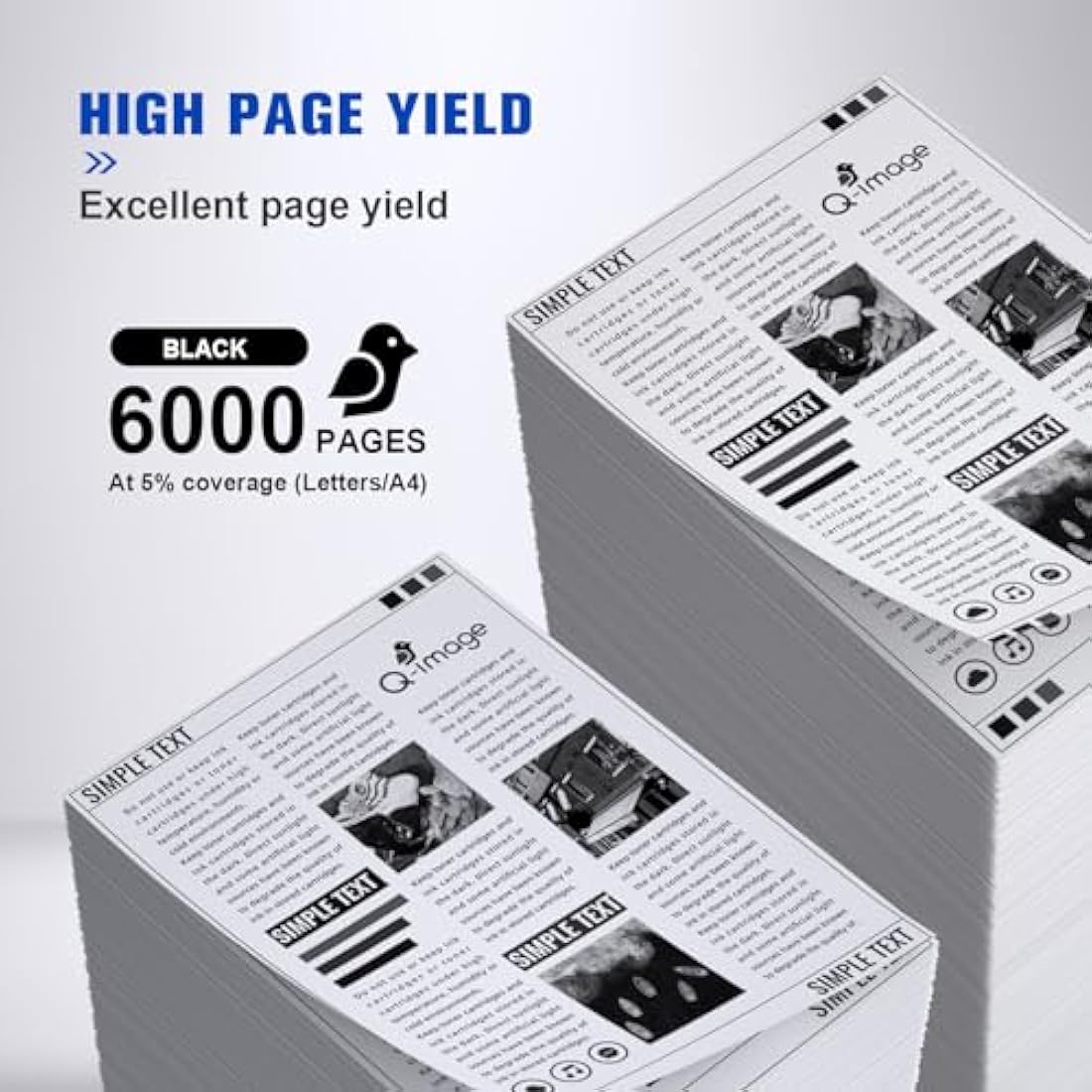 Q-image TN3600XL Toner Compatible with Brother TN-3600XL TN 3600XL for Brother HL-L5215DN HL-L6210DW HL-L6410DN HL-L6415DN HL-L5210DN L5210DW MFC-L5715DN MFC-L6710DW MFC-L6915DN MFC-L6915DN