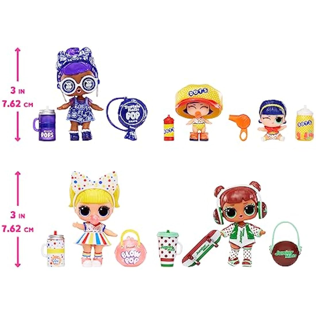 LOL Surprise Loves Mini Sweets Series 3 Vending Machine with 8 Surprises, Accessories, Vending Machine Packaging, Limited Edition Doll, Candy Theme, Collectible Doll- Great Gift for Girls Age 4+