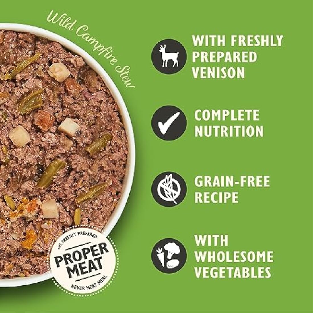 Lily's Kitchen Wild Campfire Stew - Complete Natural Adult Dog Food Wet (10 x 150g Trays)