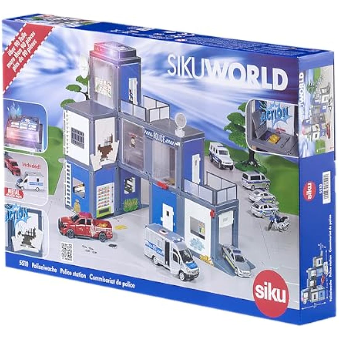 SIKU 5510 World Police Station, Multicoloured