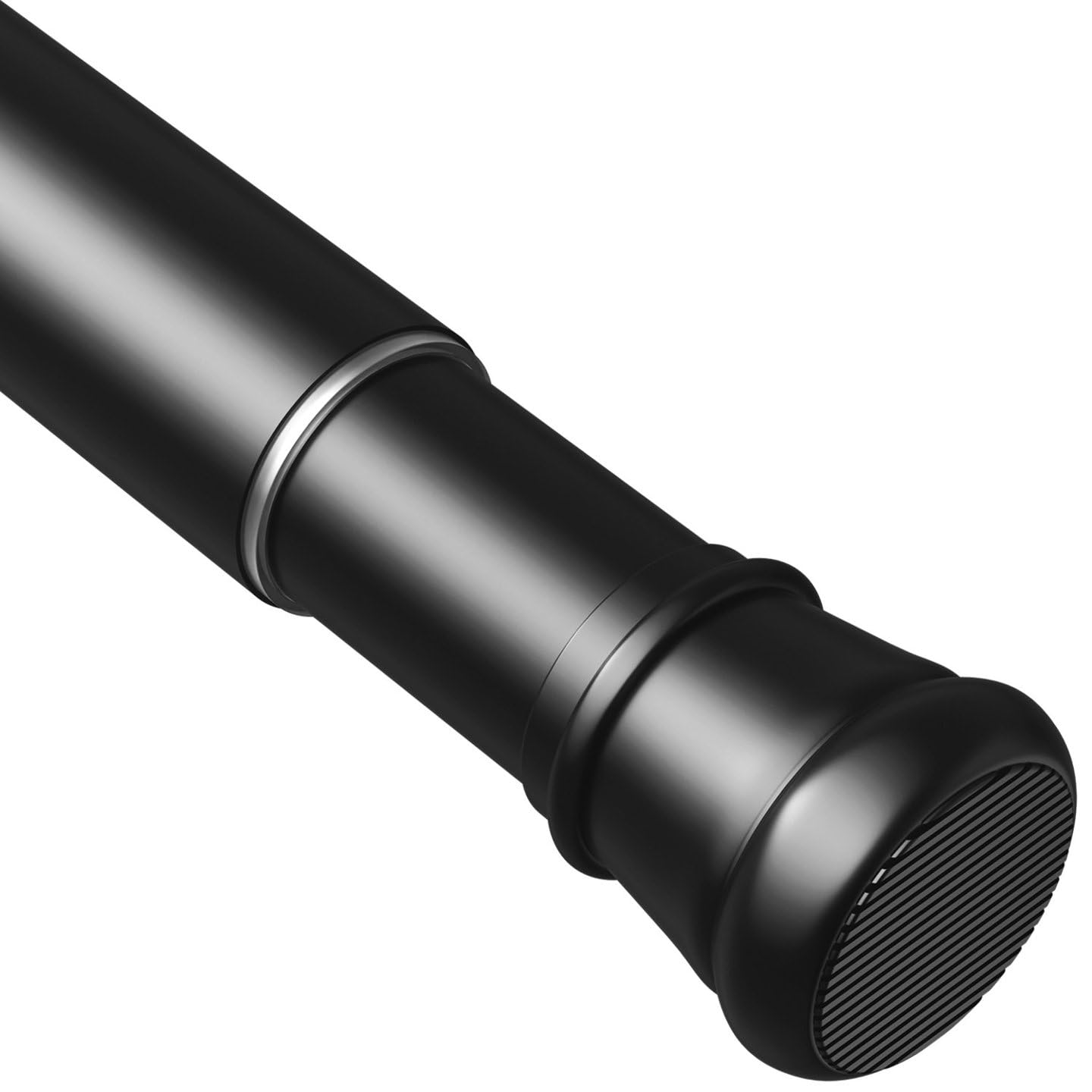 Shower Curtain Pole Tension Rods For Curtains Tension Rod Curtain Poles No Drilling For Windows Shower Black 85-230Cm Ø32mm