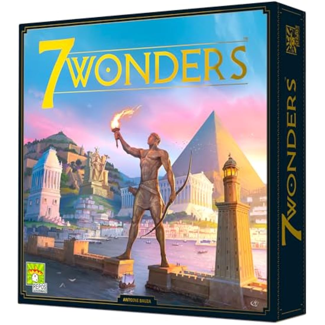 Repos Production | 7 Wonders | Board Game | Ages 10+ | 3-7 Players | 30 Minutes Playing Time