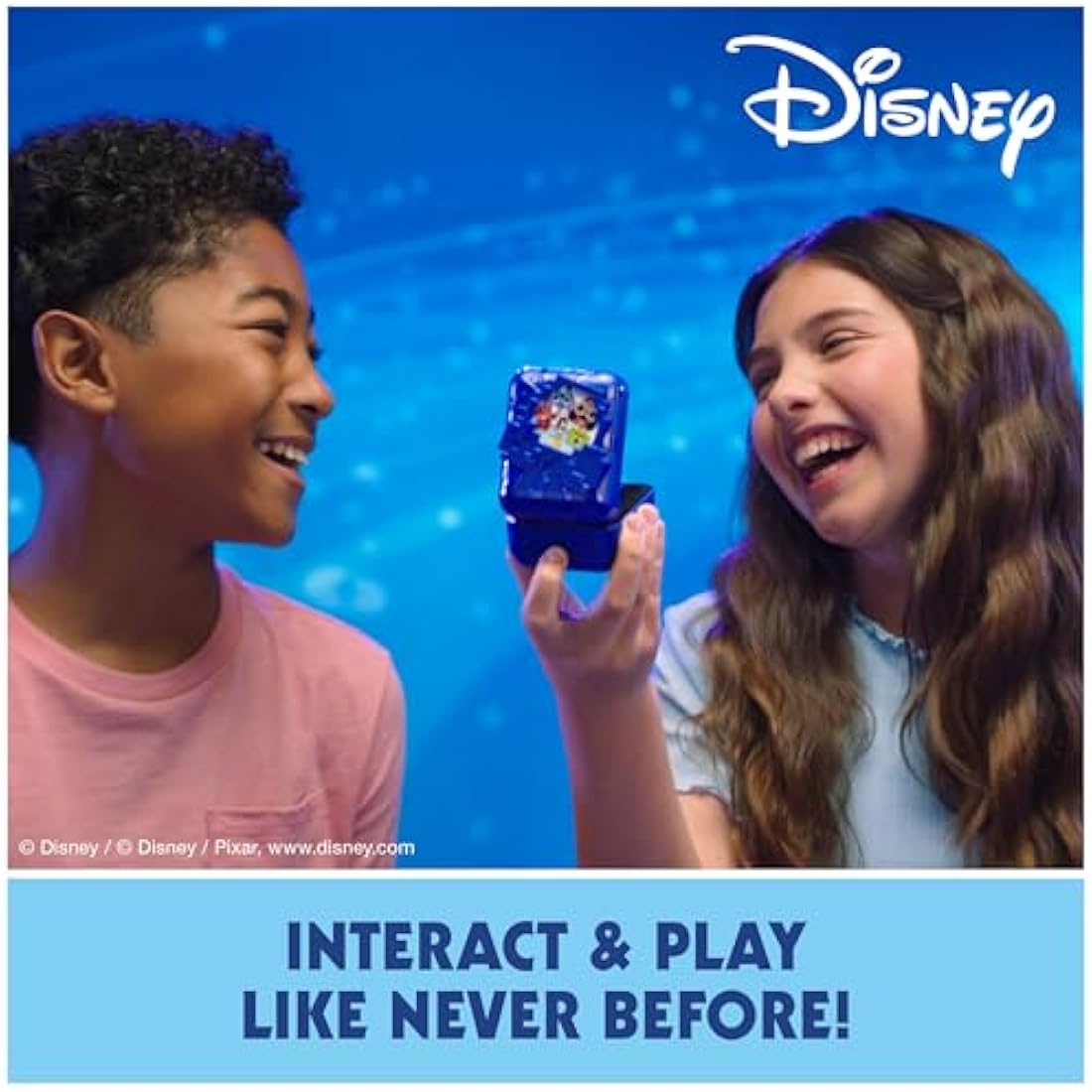 Bitzee Disney Interactive Toy with 30 Characters Inside, Reacts to Swipes, Tilts and Taps, Digital Pet Kids' Toys for Girls, Boys and Fans