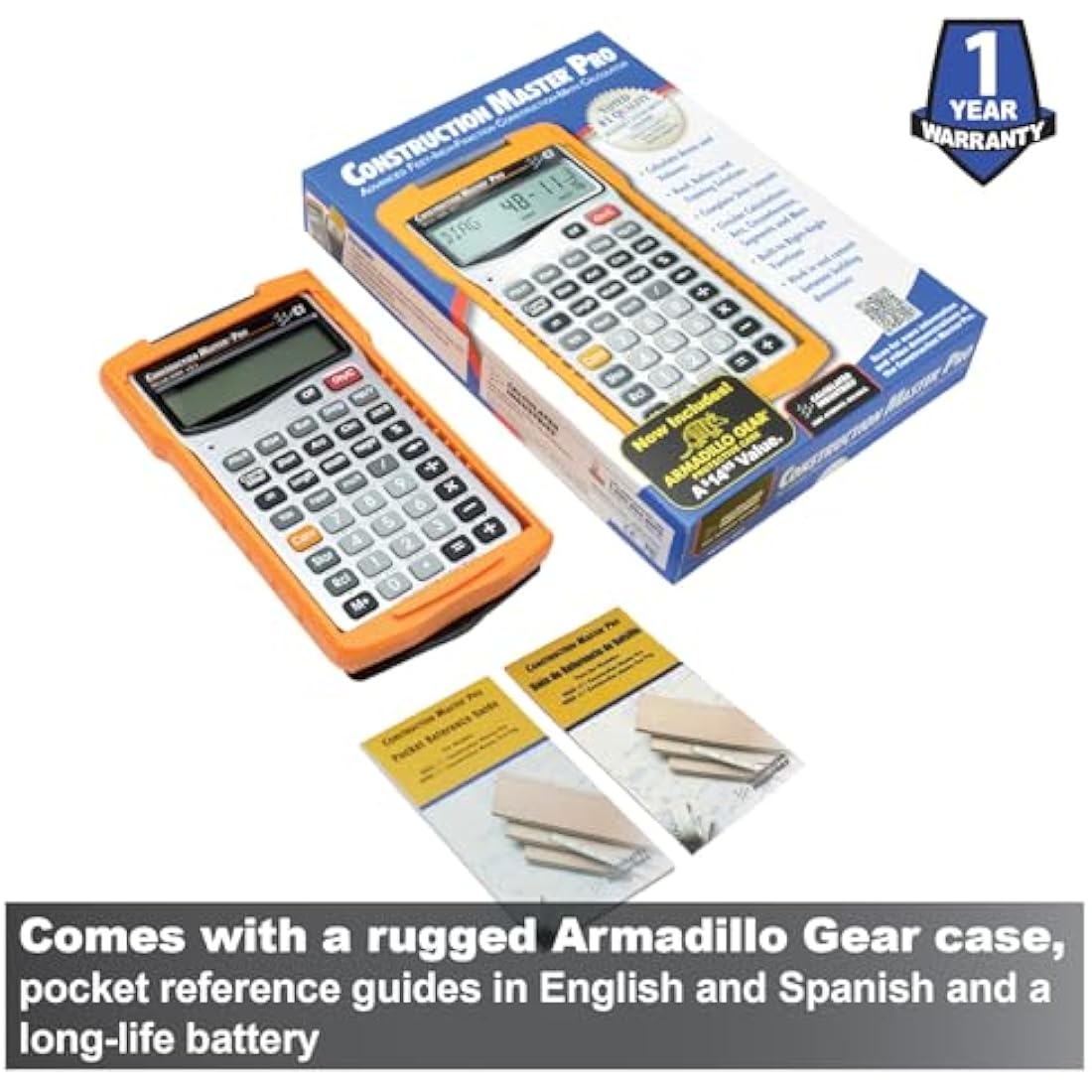 Calculated Industries 4065 Construction Master Pro,Estimators,Builders, Framers,Remoders and Carpenters,Silver
