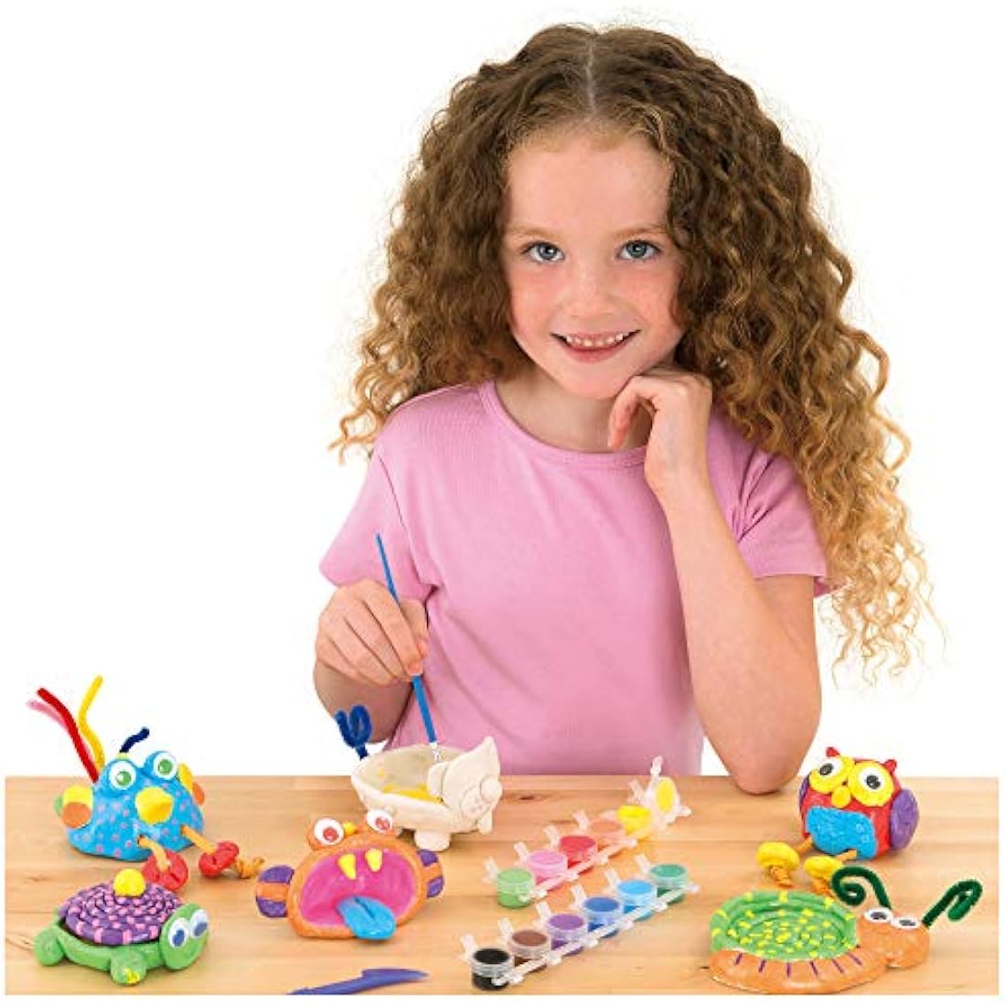 Galt Toys, Animal Pottery, Kids' Craft Kits, Ages 6 Years Plus