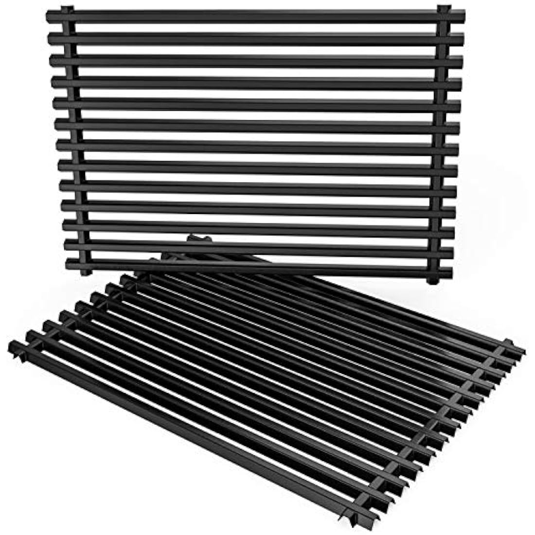 onlyfire Porcelain Enameled Steel Cooking Grates for Weber Spirit I & II 300 Series Gas Grills, Spirit 400 Series, Spirit 700, BBQ Replacement Grill Grate Fits Weber 7525/7638/7639, 2 Pcs