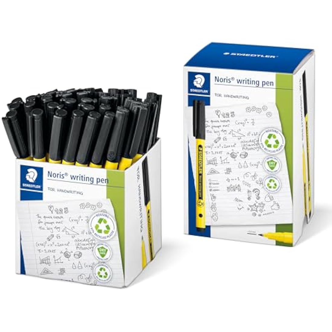 STAEDTLER 307-9 CT50 Noris Handwriting Pen - Black (Tub of 50)