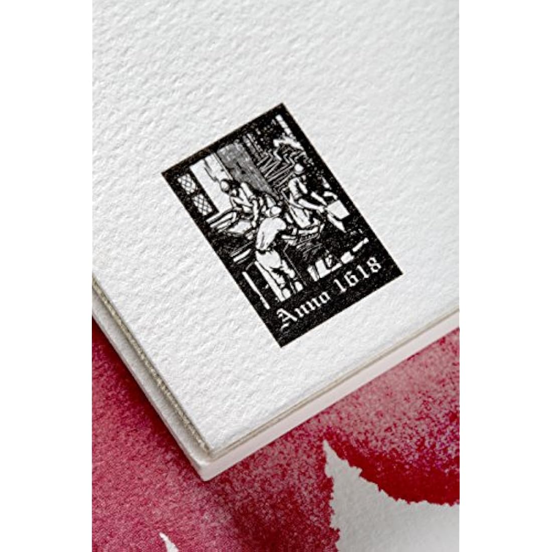 Clairefontaine - Ref 96430C - Fontaine Extra Rough Watercolour Glued Pad (25 Sheets) - 30 x 40cm Size, 300gsm Paper - Suitable for Watercolour Artwork