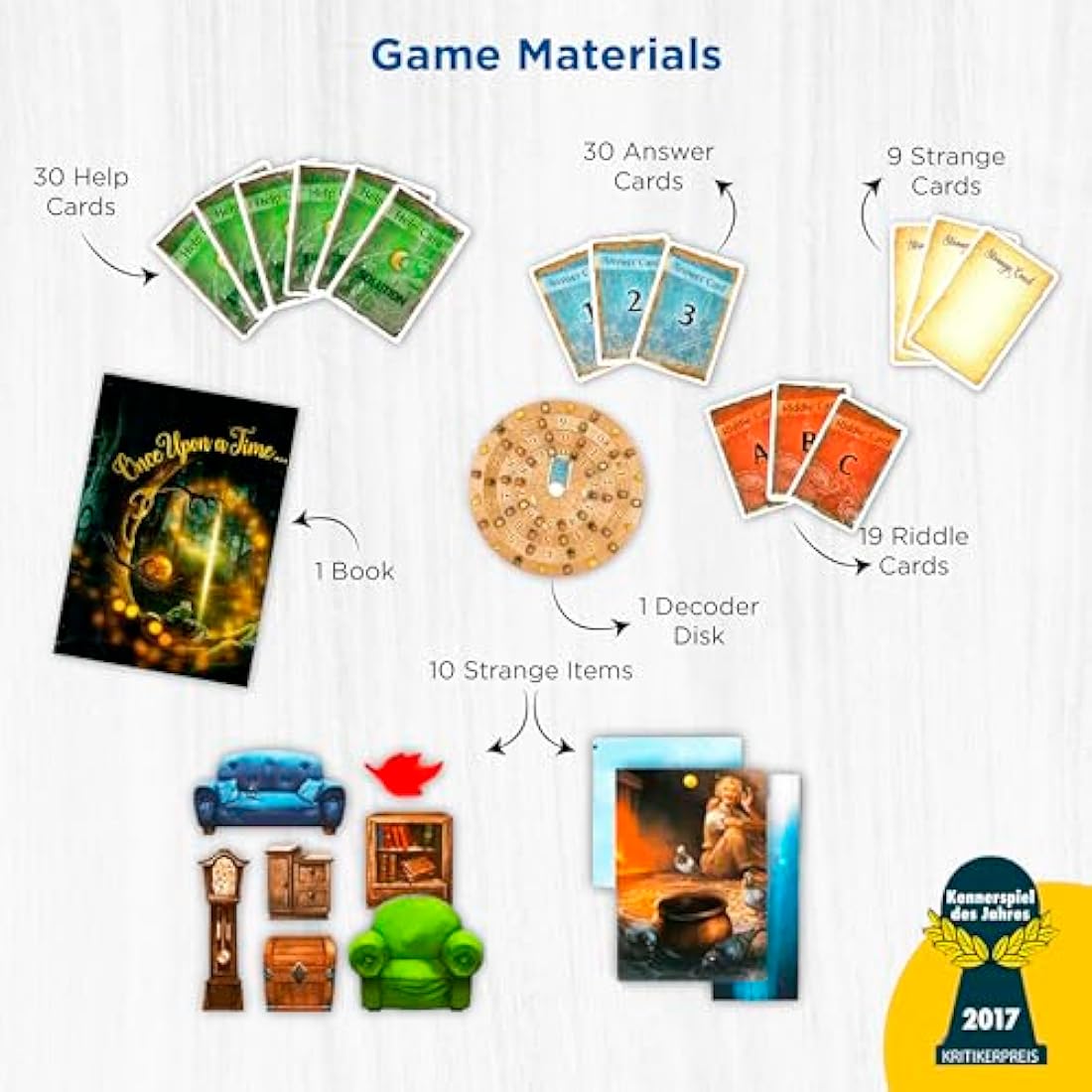 Thames & Kosmos - EXIT: The Enchanted Forest - Level: 2/5 - Unique Escape Room Game - 1-4 Players - Puzzle Solving Strategy Board Games for Adults & Kids, Ages 10+ - 692875