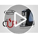 Breville HotCup Hot Water Dispenser | 3kW Fast Boil |1.5L | Energy-Efficient | Gloss Black [VKJ142]