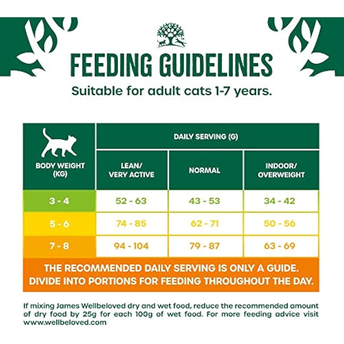 James Wellbeloved Adult Fish 10 kg Bags, Hypoallergenic Dry Cat Food