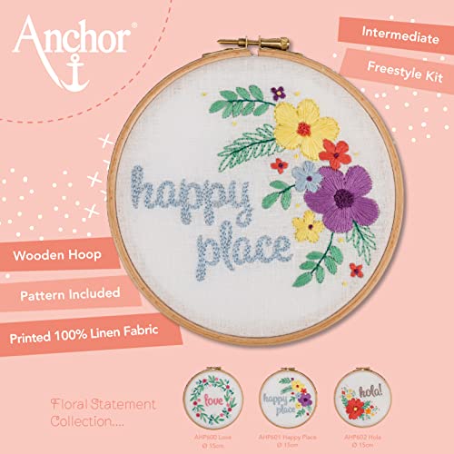 ANCHOR Embroidery Hoop Kit