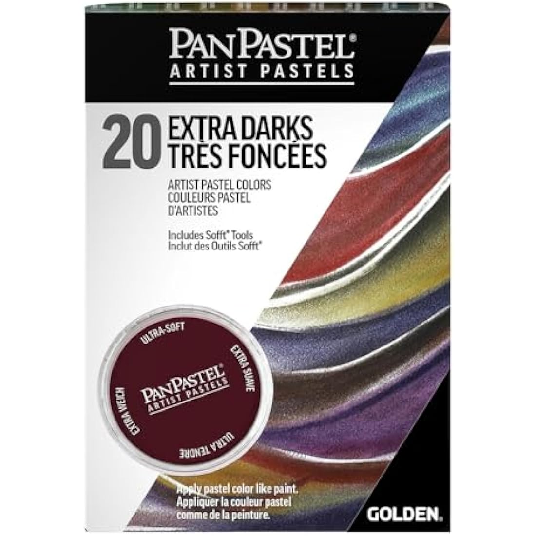 PanPastel 20 Colour Set - Extra Dark Shades Set