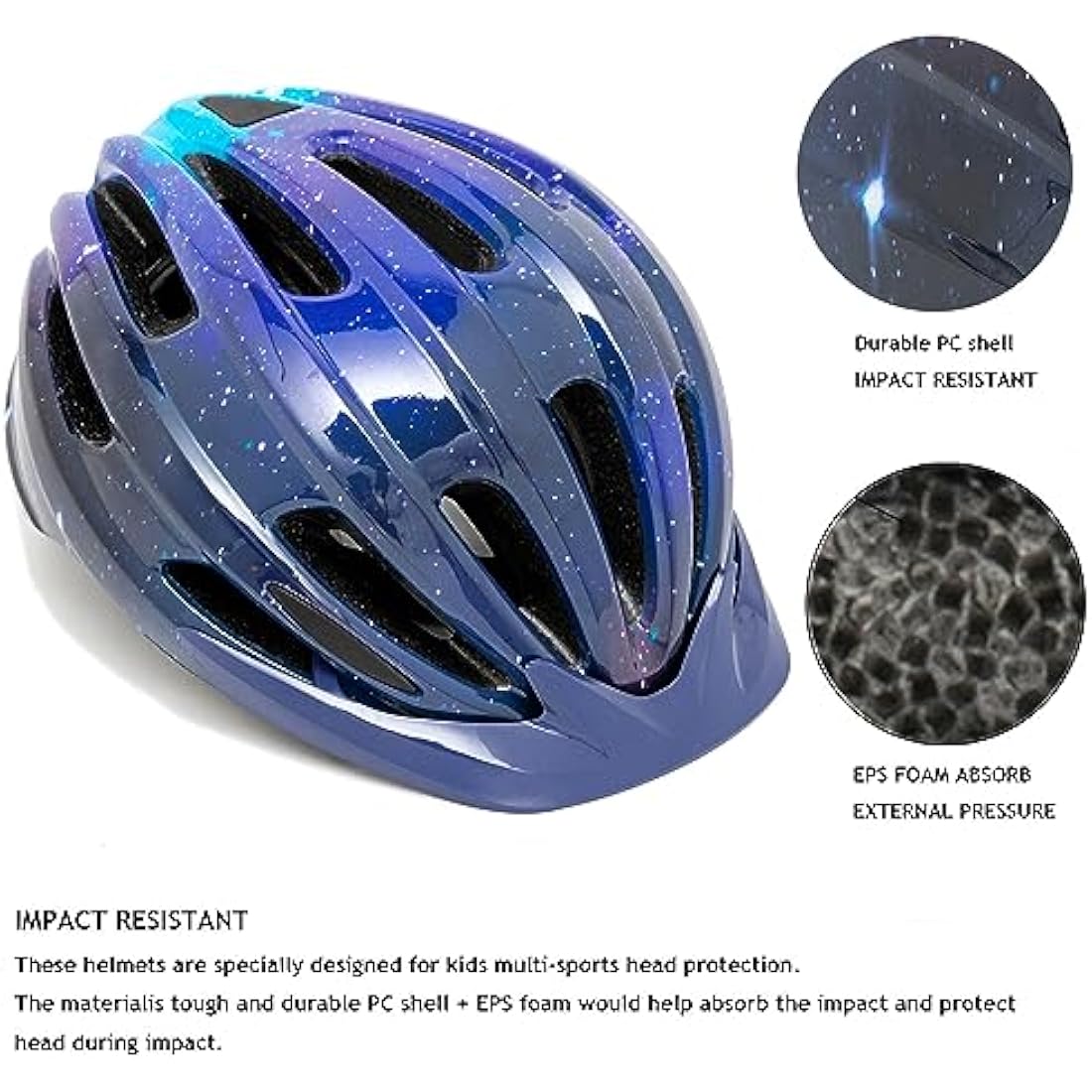 Kids Bike Helmet, Boys Girls Bike Helmet Child Cycle Helmet Childrens Bicycle Helmet Cycling Helmet