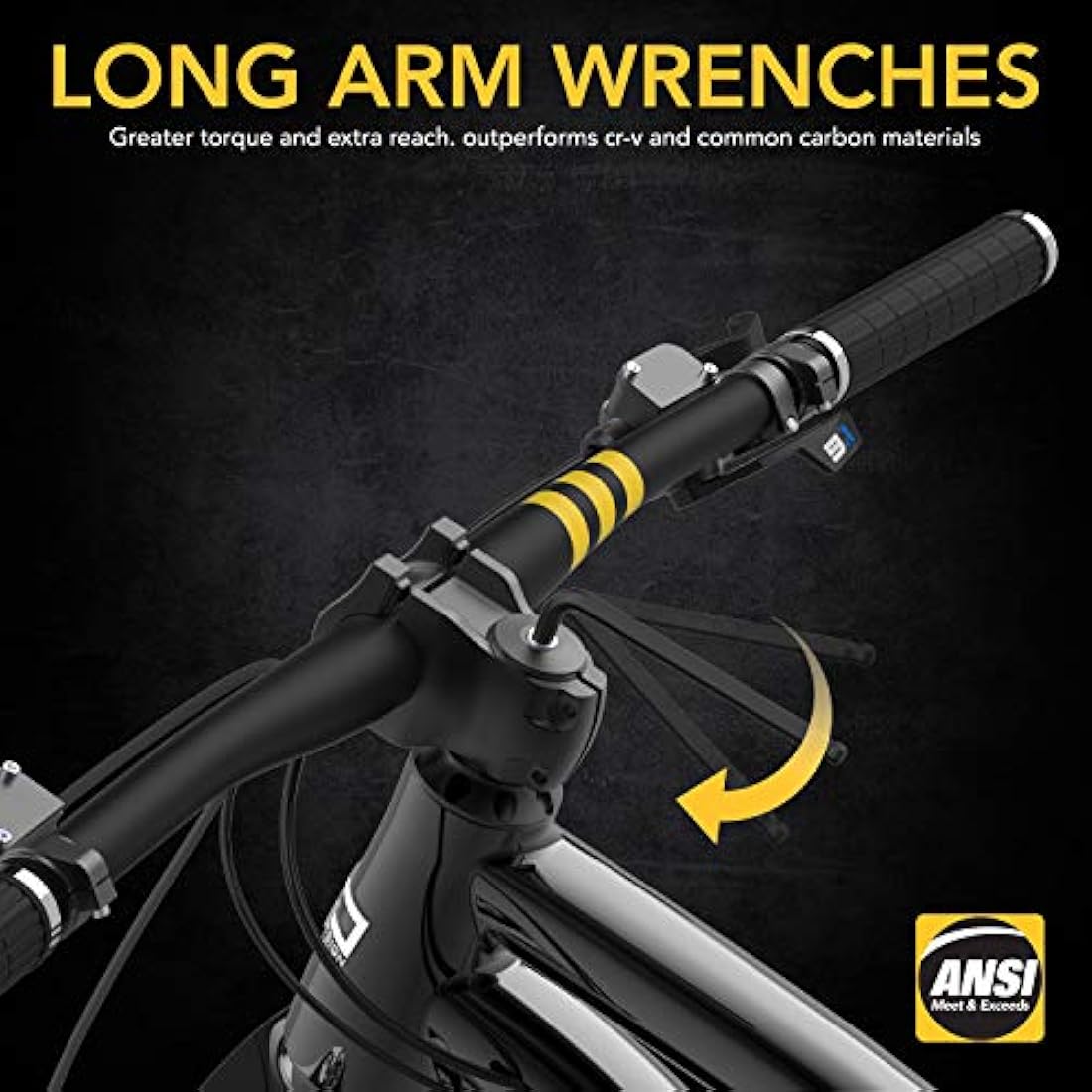 LEXIVON Master Wrench Key Set, 35-Piece Long Arm Ball End Hex Keys | 3-Pack Metric/SAE & Star, Industrial Grade S2 Alloy Steel (LX-131)