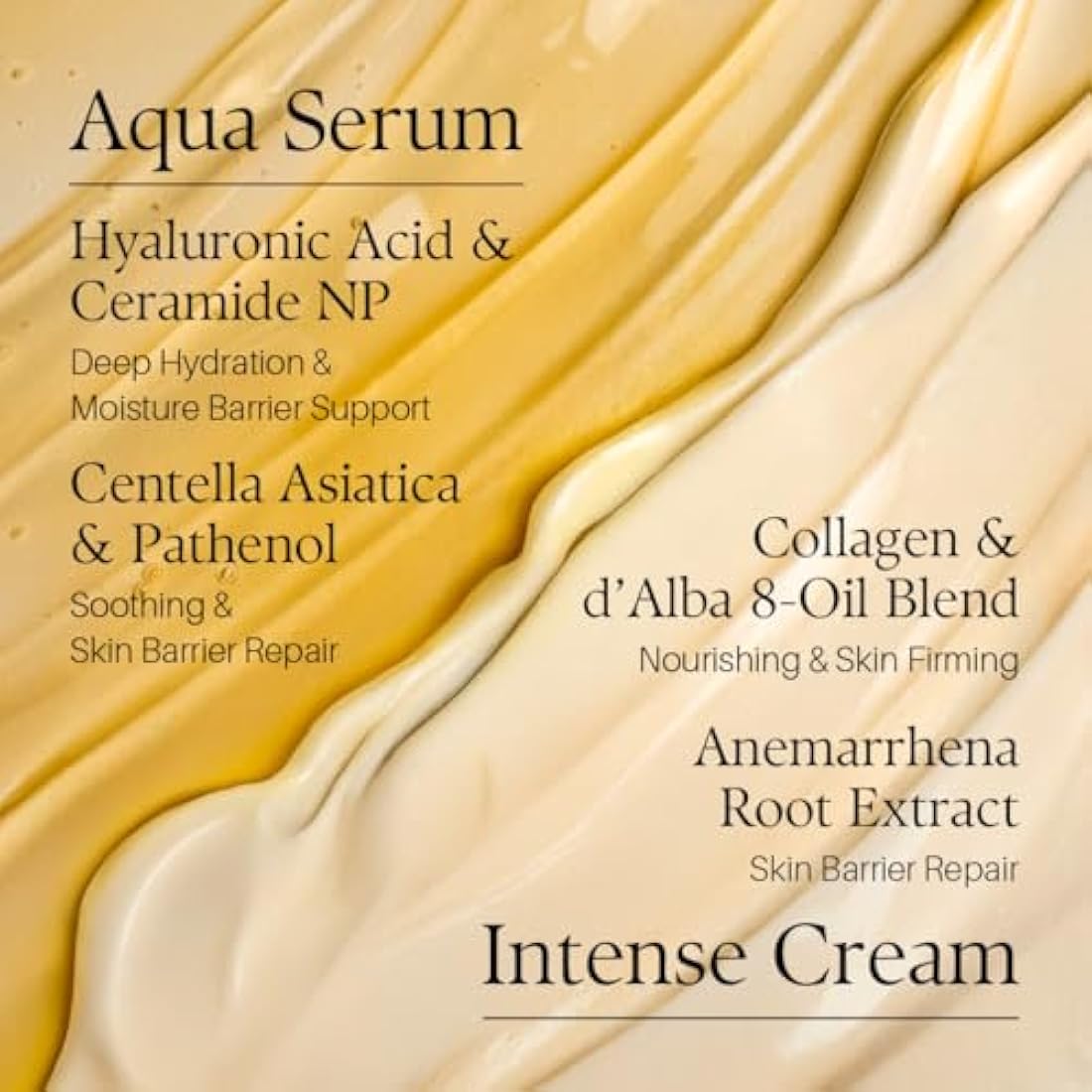 d'alba Italian White Truffle Double Serum & Cream, Vegan Skincare, 2-in-1 Face Moisturizer, Vegan Collagen, Skin Firming and Tightening, Suitable for All Skin Types (2.46 oz / 70g)