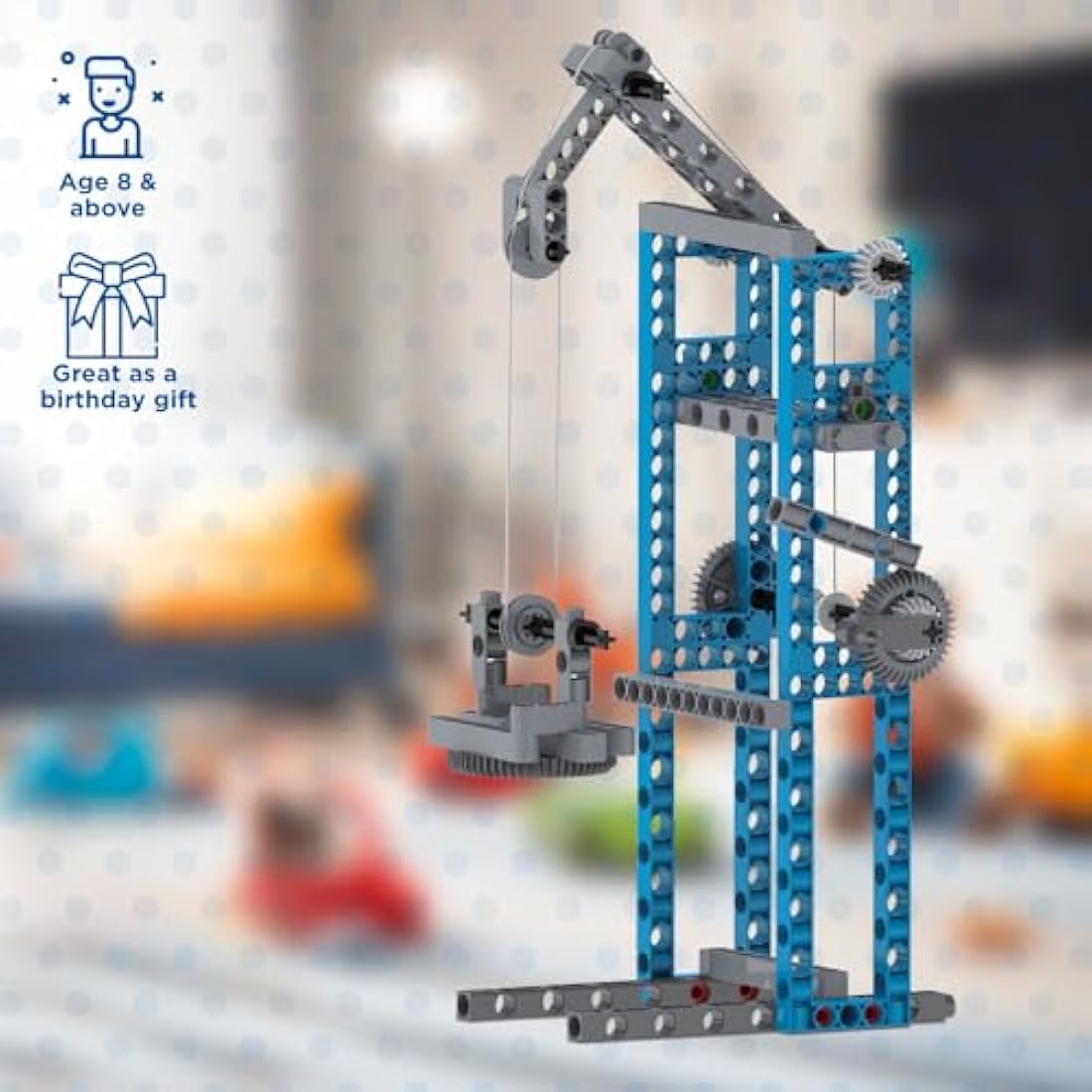 Thames & Kosmos Simple Machines | Kids Science Kit | STEM Toys for Mechanical Physics | Science Experiments | Educational Learning Resources | Ages 8+ | Hands-On STEM Toy