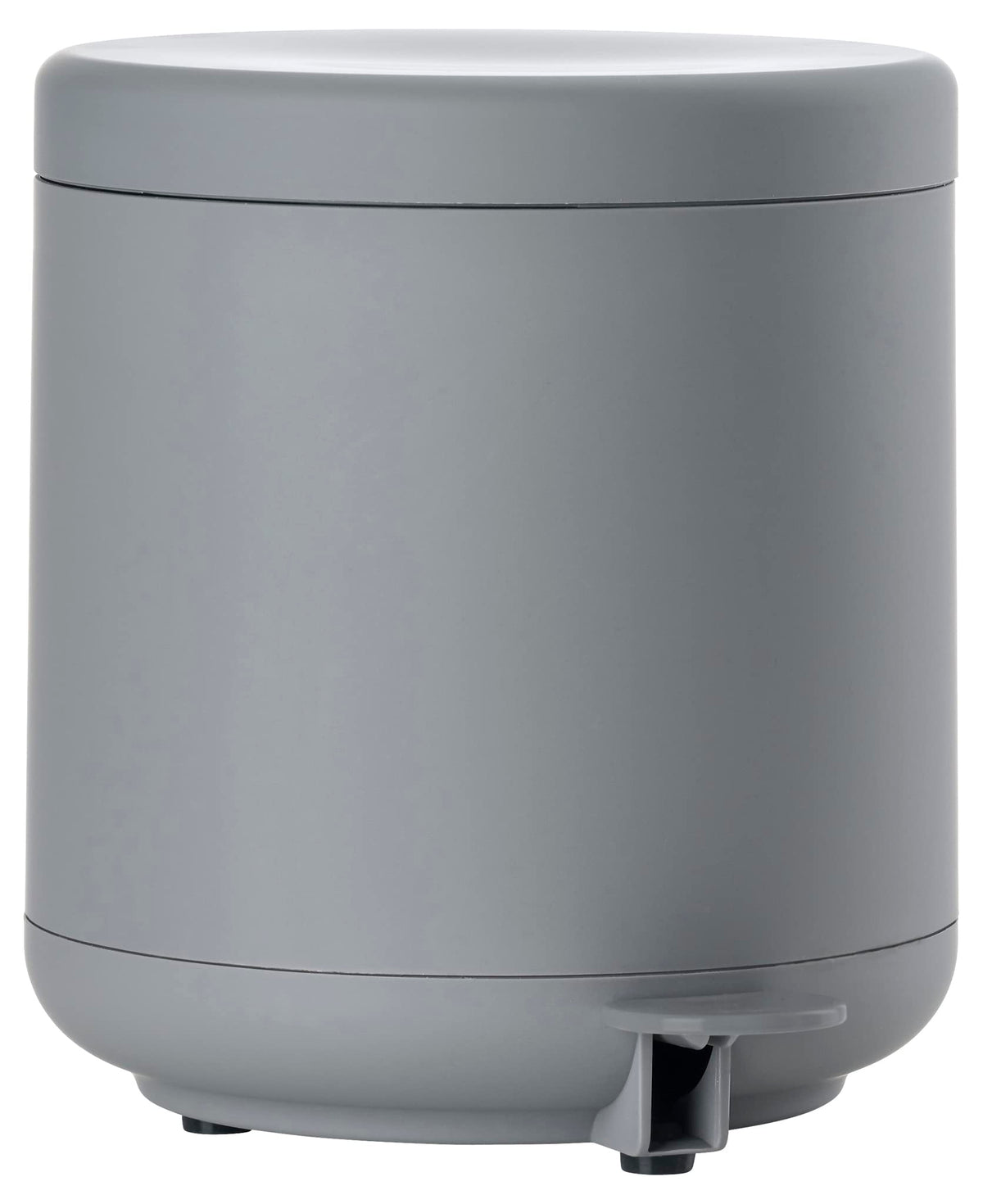 Zone Denmark Ume Bathroom Cosmetic Bin with Lid for Bathroom with Removable Inner Bucket and Soft-Close Diameter 19.5 cm Height 22 cm 4 Litres Grey