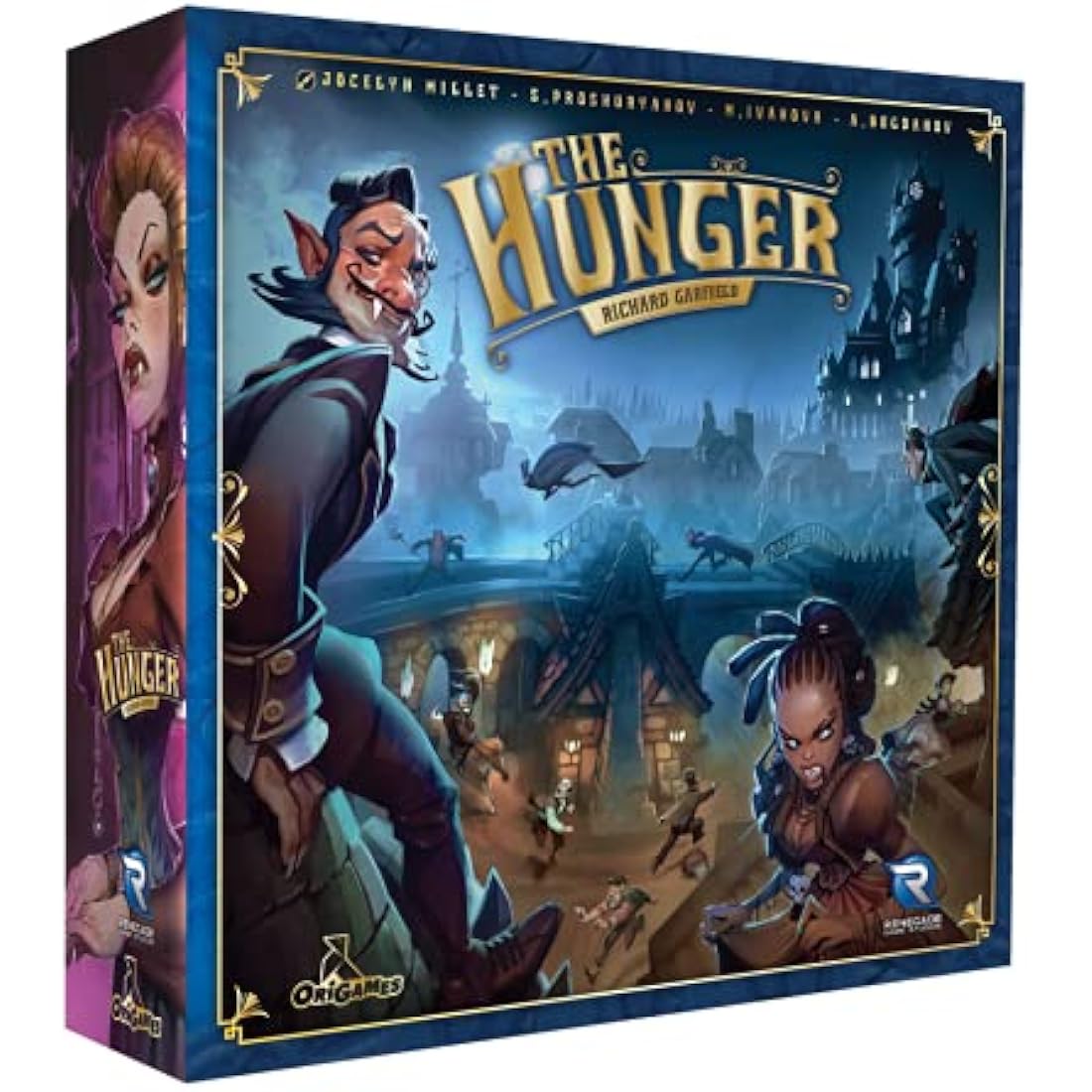 Renegade Game Studios | The Hunger | Deck-Building Board Game | Strategic Vampire Adventure where You Race to the Rose | Competitive Game for 2-6 Players Ages 14+ | English
