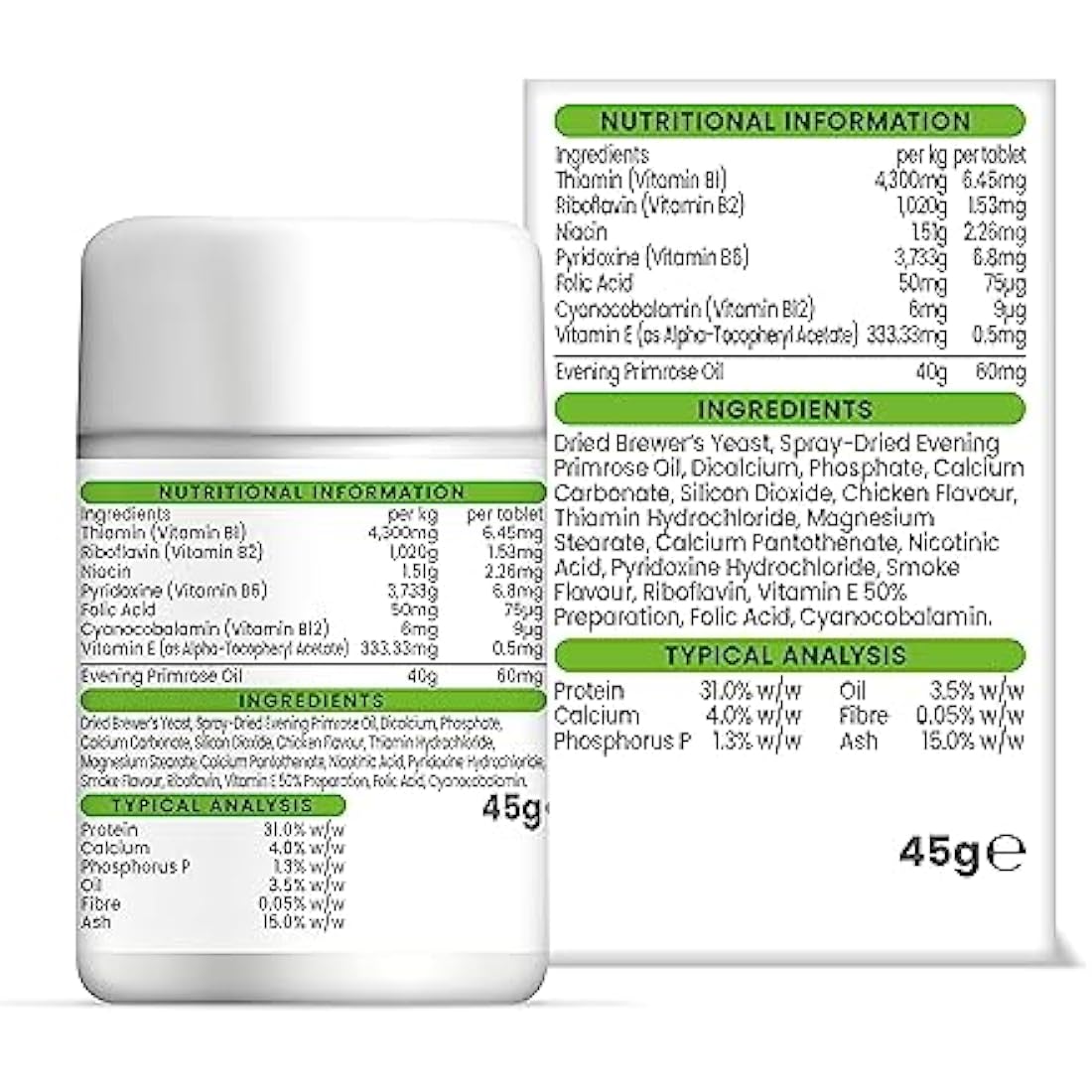 Vetzyme Dry Skin Tablets for Dogs (30 Tablets) - Dry and Itchy Skin Relief, Promotes Healthy and Smooth Skin, Tasty Chicken Flavour