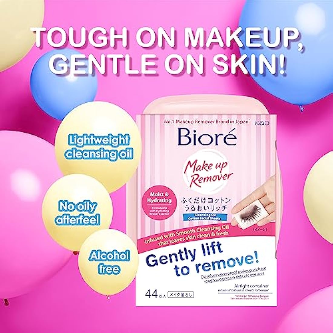 Biore Make Up Cleanging sheet - 44 peace