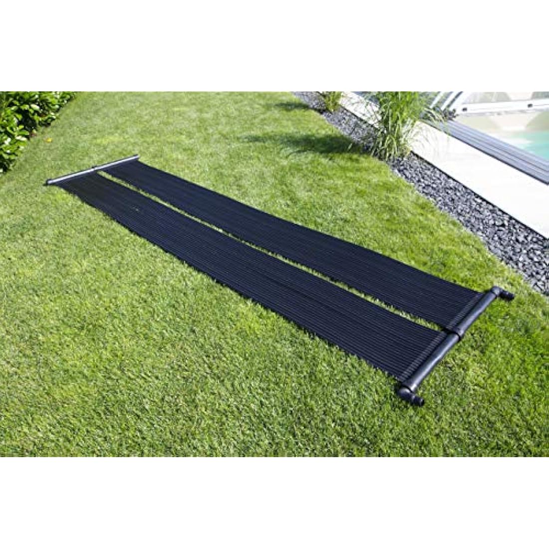 STEINBACH Compact 049122 Solar Panel 500 x 70 cm for Pools up to 20,000 l Water Capacity, Hose Connection Diameter 32/38 mm
