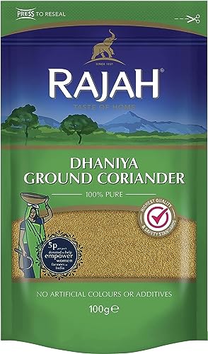 Rajah Dhaniya Ground Coriander, 100g
