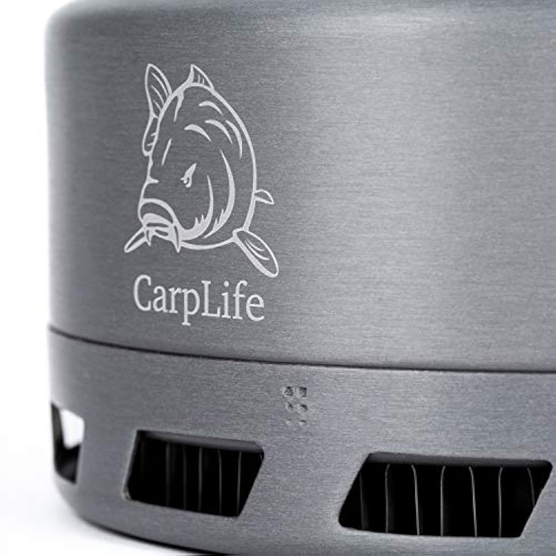 Camping and Fishing Lightweight Aluminium Convection Fast Boil Kettle - CarpLife Hand Finished in the UK Rapid Boil Convection Fishing Kettle 1.1L Capacity - USA 550 Paracord Handle