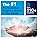 Tork Folded Toilet Paper Compatible with Tork T3 Folded Toilet System, 1 x 30 sleeves (30 x 252 Sheets)