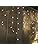 Icicle Christmas Fairy Lights Waterproof Outdoor/Indoor use. Warm White 800 LED 21M Wide 160 Icicle Drops Plus a Massive 10M Lead Cable, 8 Modes, Low Safe Voltage White Cable