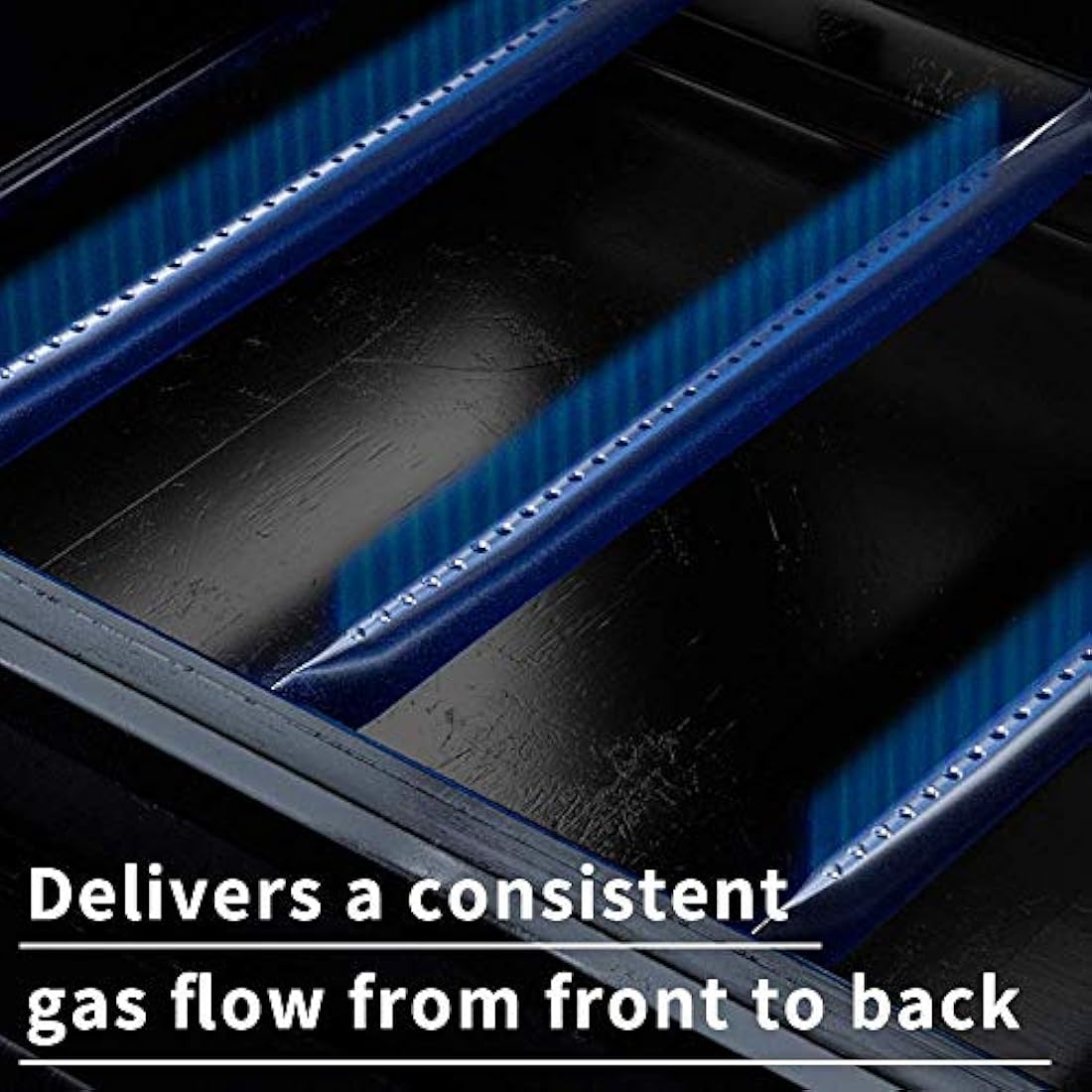 LOKHING 69787 Grill Burner Tube 45.7 CM for Weber Spirit 300 Series, Spirit E310 S310 E320 S320 E330 S330 SP330 (2013 and Newer), Fits Up Front Control