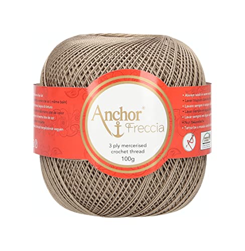 Anchor 4770008-00392 Crochet Yarn, 100% Cotton, 392, Thickness 8