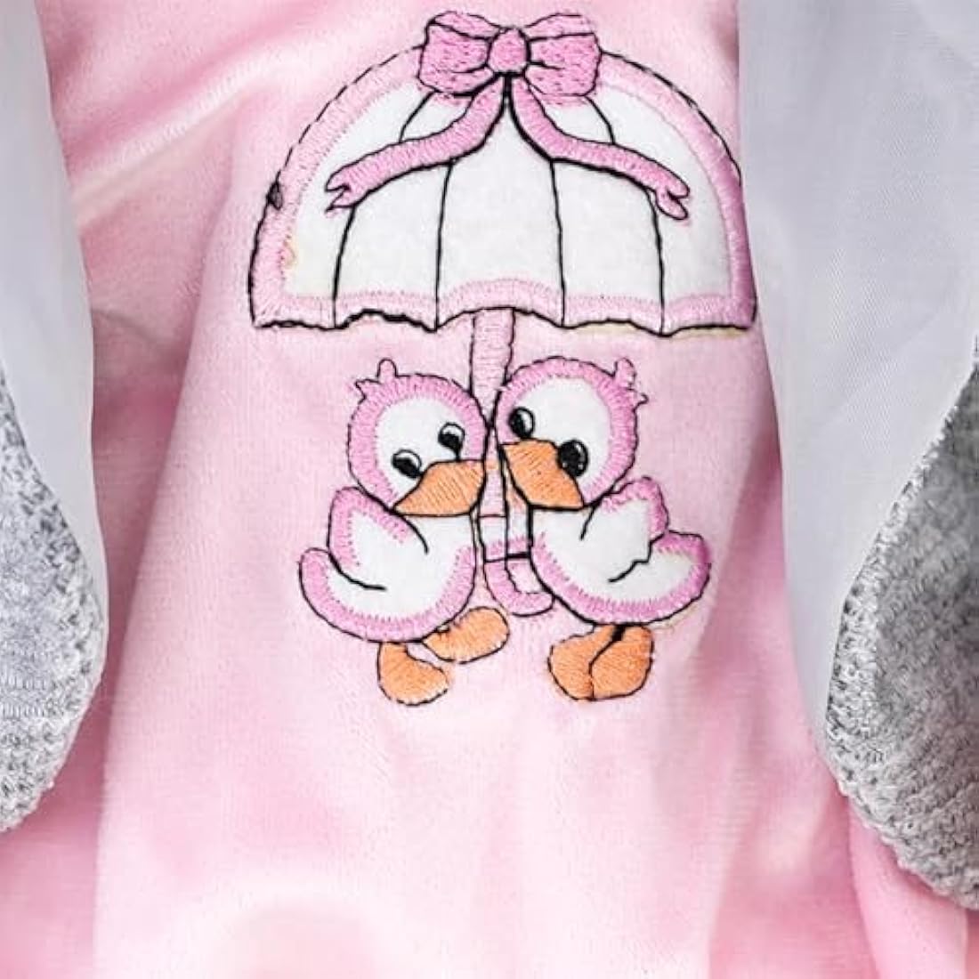 The Magic Toy Shop BiBi Doll Blush Realistic Baby Doll 18" – Soft Vinyl Baby for Girls & Boys with Interactive Sounds & Trendy Outfit – Newborn Girl for Kids 18 Months+