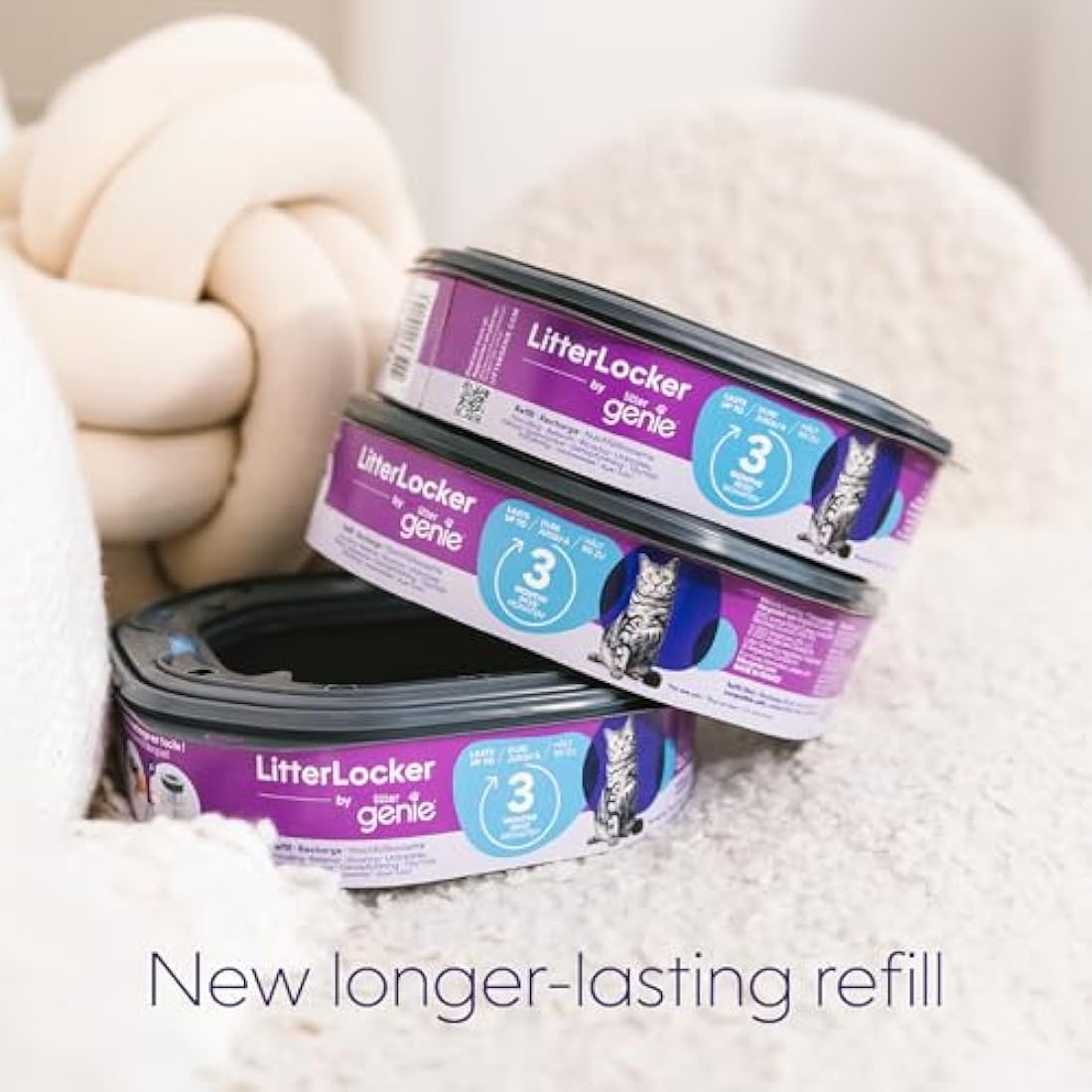 LitterLocker by Litter Genie, The ORIGINAL, cat litter disposal system, No more daily trips to the trash