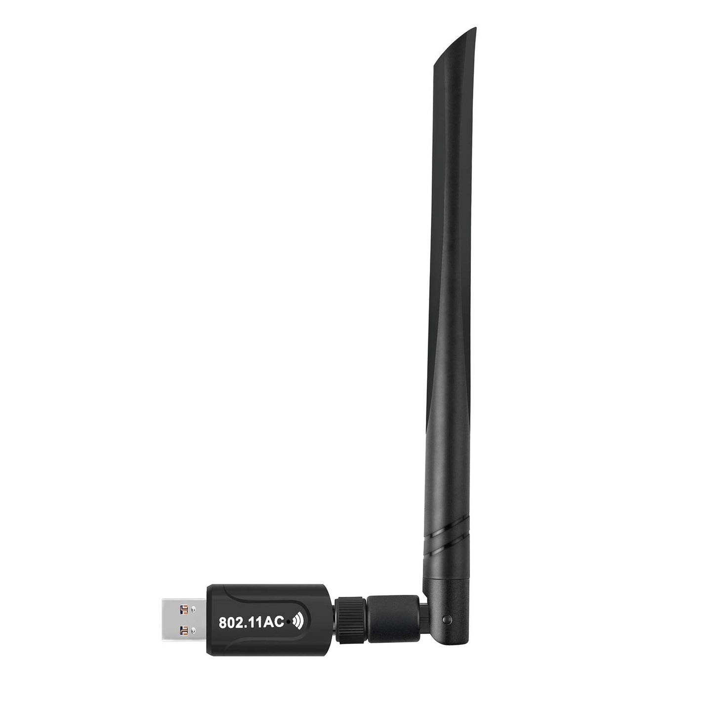 USB WiFi Adapter 1300 Mbps Realtek RTL8812BU 5dBi Antenna AC1300 Dual Band 5.8GHz 2.4GHz WiFi Dongle 802.11 a b g n ac For Laptop Desktop PC USB 3.0