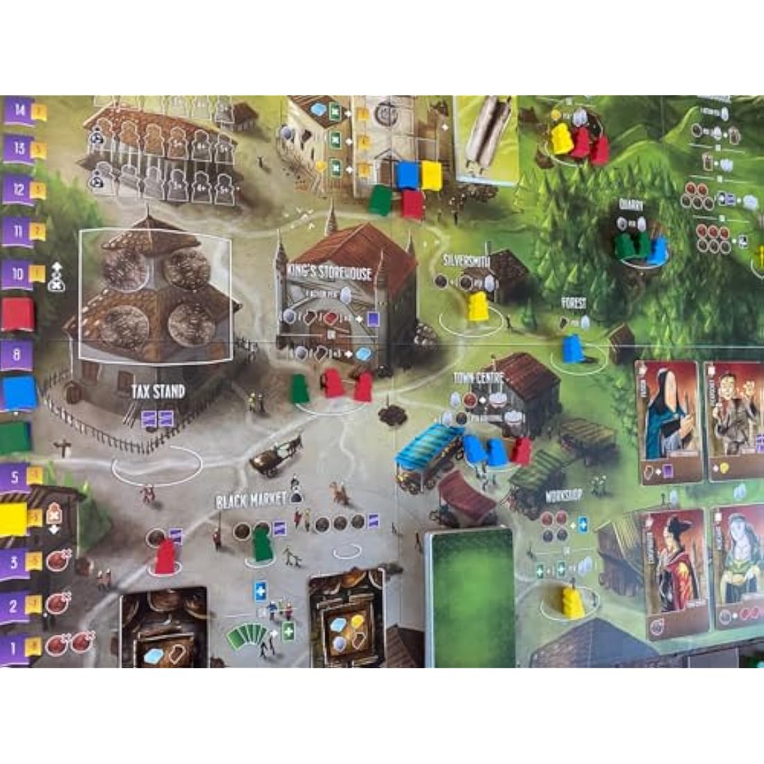 Renegade Game Studio | Architects of the West Kingdom | Board Game | Ages 12+ | 1 to 5 Players | 60 to 80 Minutes Playing Time