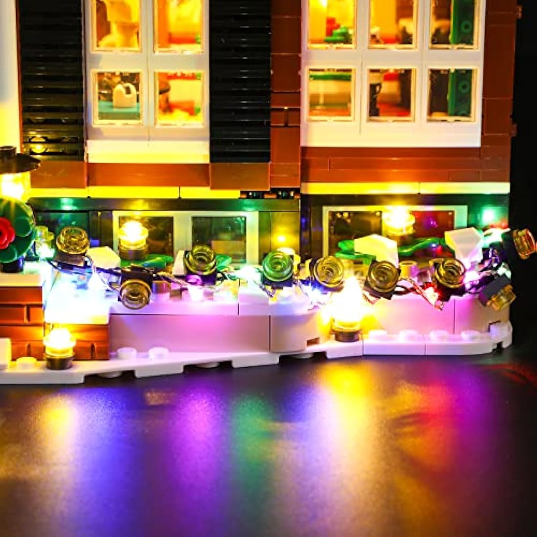 BRIKSMAX Led Lighting Kit for Ideas Home Alone - Compatible with Lego 21330 Building Blocks Model- Not Include The Lego Set