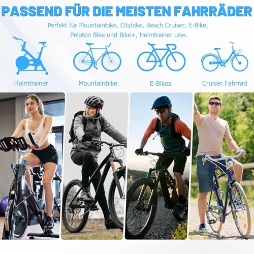 CDYWD Comfortable Bicycle Saddle for Men and Women, Wide Soft Bicycle Saddle, Ergonomic Comfortable Padding Bicycle Seat, Universal Replacement