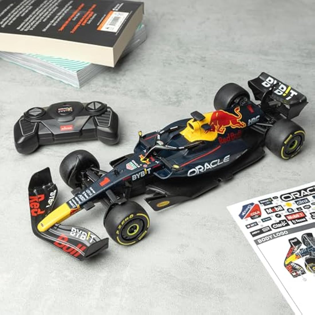 Source RASTAR Oracle Red Bull Racing 1/18 Scale RB18 Formula One Replica R/C Car
