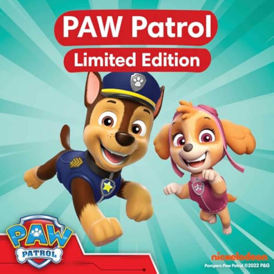 Pampers Baby-Dry Nappy Pants Paw Patrol Edition Size 5, 160 Nappies, 12kg-17kg, with Our 360° Pants Fit to Help Prevent Leaks