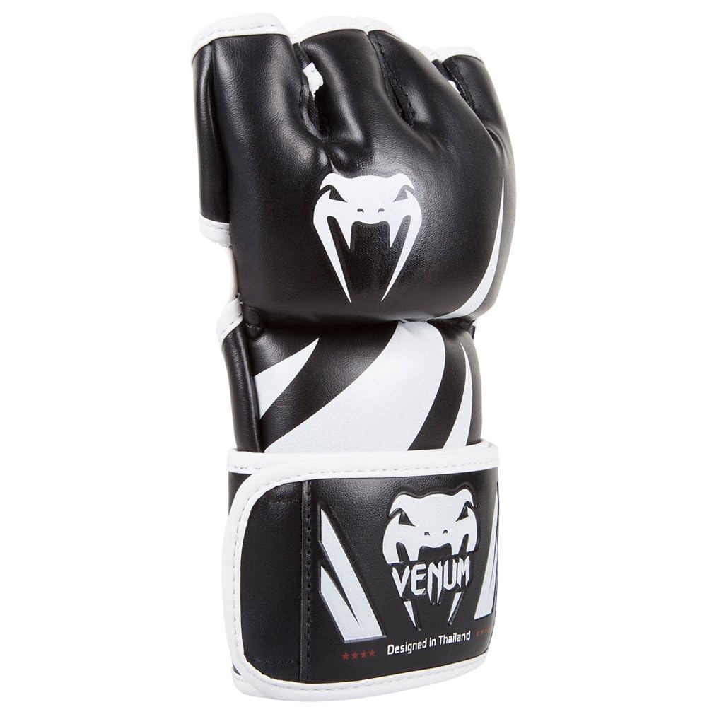 Venum, Challenger MMA Gloves, Unisex Adult, M, Matte/Black