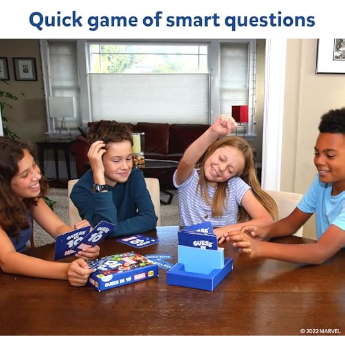 Skillmatics Guess in 10 Marvel, Perfect for Boys, Girls, Kids, Teens, Adults Who Love Card Games, Board Games, Toys, Avengers, Spiderman, Iron Man, Gifts for Ages 8, 9, 10 and Up