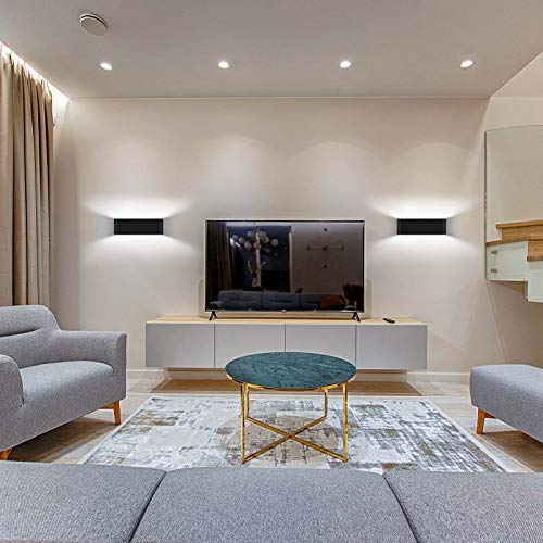 KAWELL 20W Modern Wall Lamp LED Wall Light Up Down Aluminum Wall Wash Lights Waterproof IP65 Outdoor Indoor for Bedroom Living Room Bathroom Stairs
