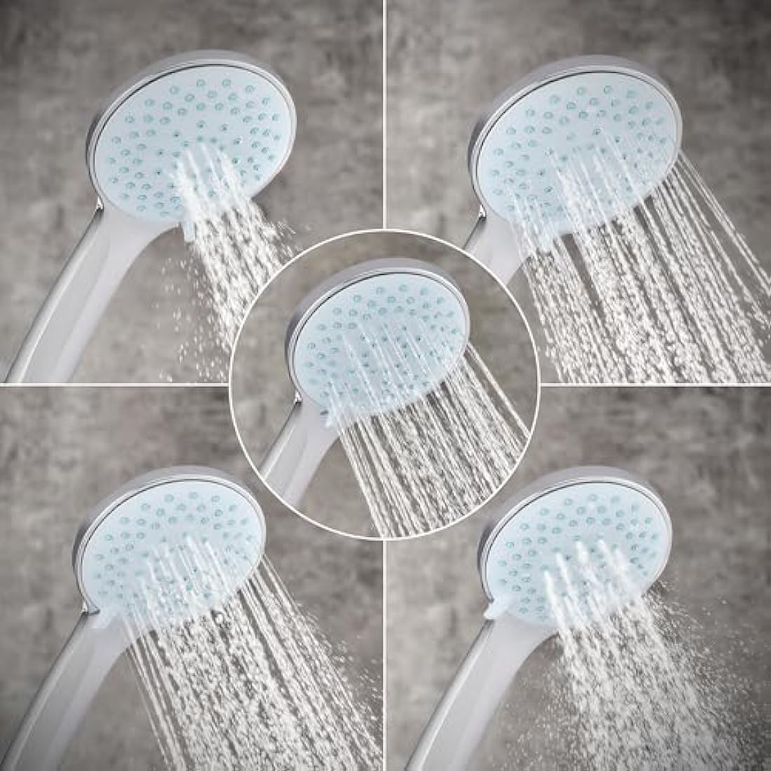 Mira Showers Moto 5 Spray Shower Head, 110 mm, Chrome 39181W-CP