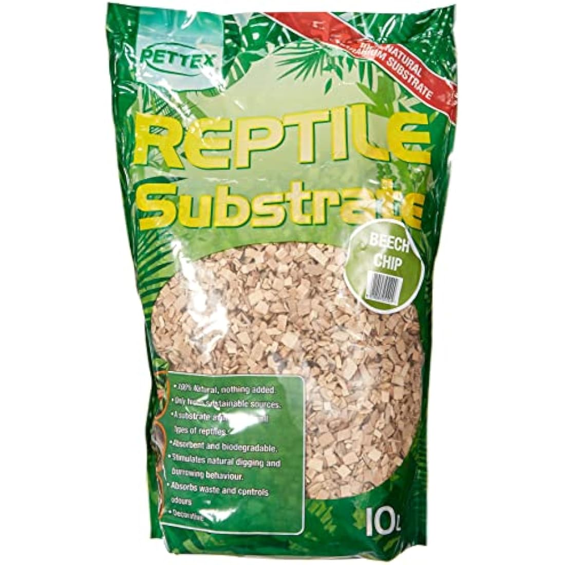 Pettex Reptile Substrate - Beech Chips 10L