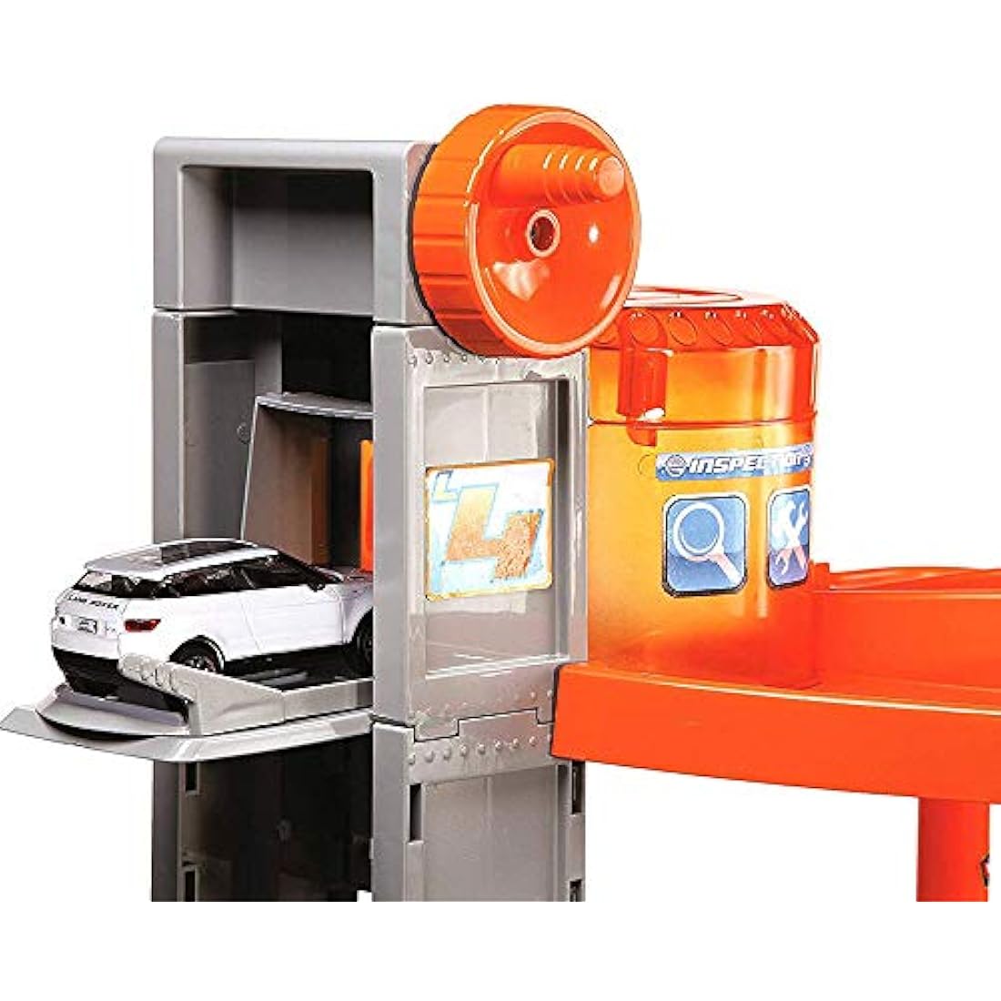 Bburago B18-30031 1:43 Street FIRE MEGA Dealer Showroom Garage, Assorted Colours, Scale,18-30031