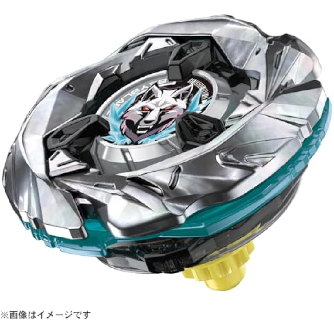 TakaraTomy Beyblade X UX-08 Silver Wolf 3-80FB Spinning Top