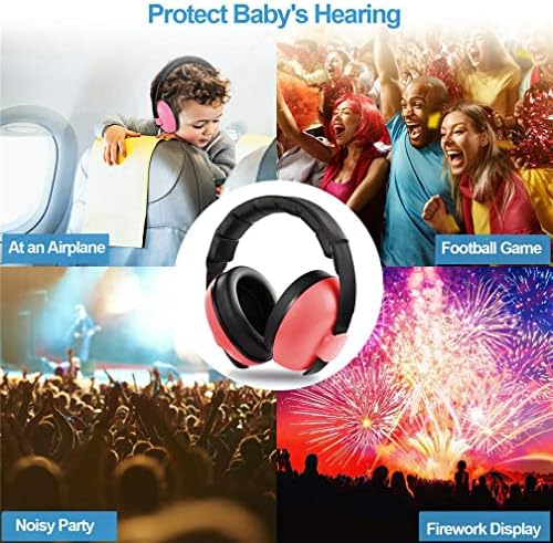 YANKUIRUI Ear Defenders Baby Noise cancelling headphones For Age 0 To 3 Years Toddlers at Plane, Firework, Concert, Cinema