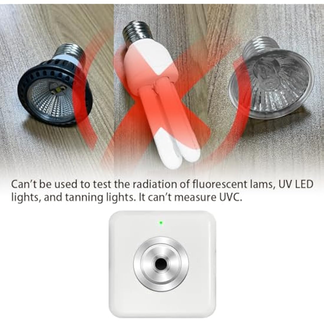 VBR Sun UVI Meter with UV Hurt Alarm,Sunburn Protect with Beeping Sound Reminder