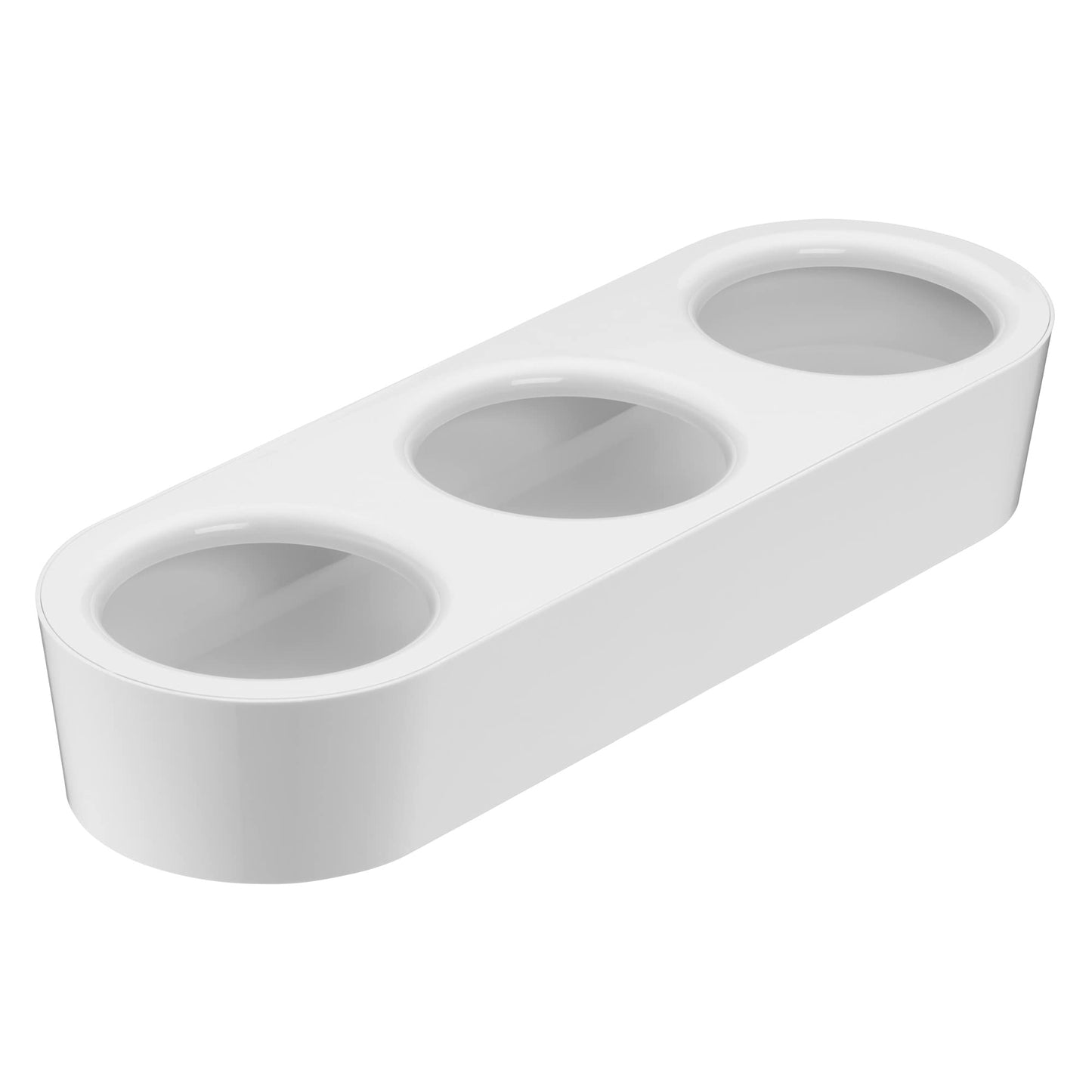WMF Gourmet herb pot with irrigation system 3-part, herb garden for the kitchen, 36x 12.5x 12.5 cm, for fresh kitchen herbs, white
